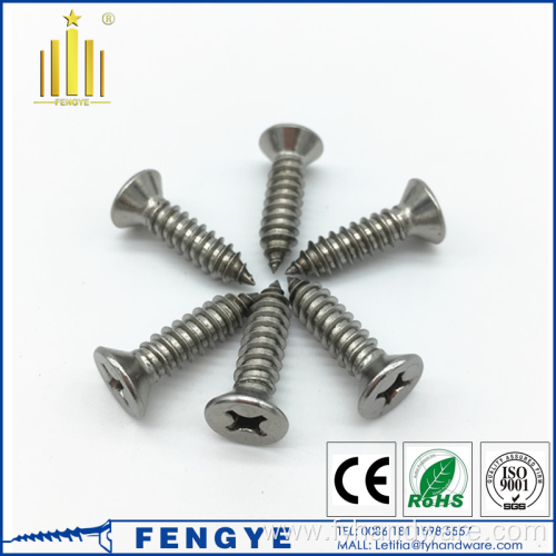 ss304 phillips pan head self tapping screw